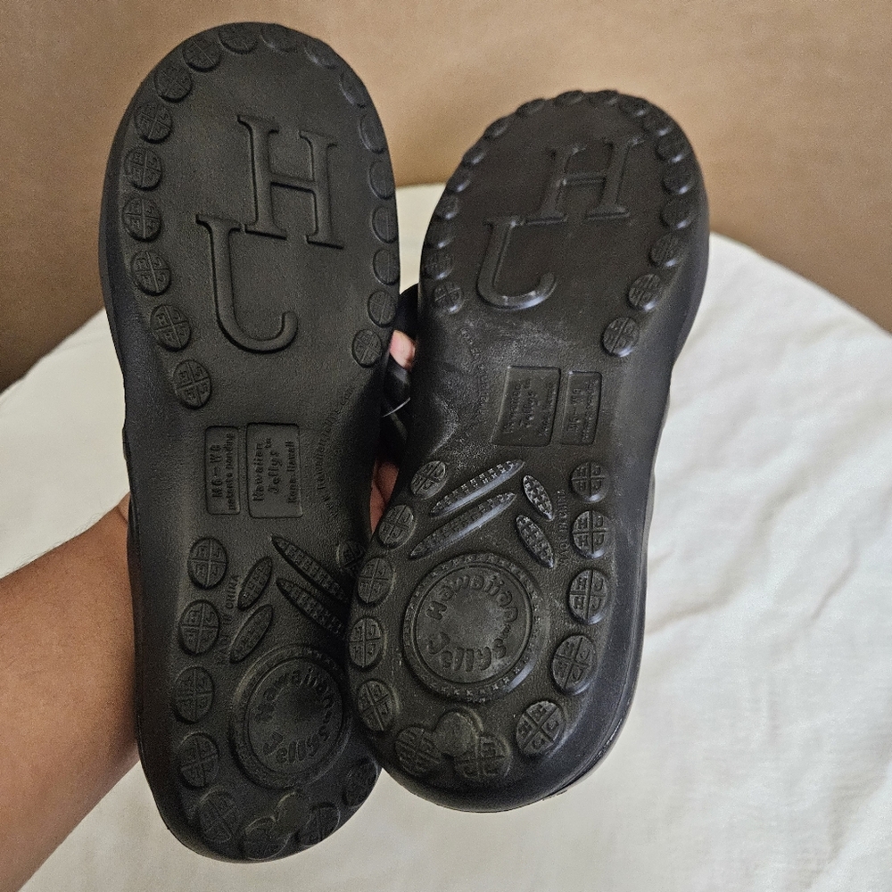 O ' o Black Lava Sandals Women Size 8 - Picture 16 of 16